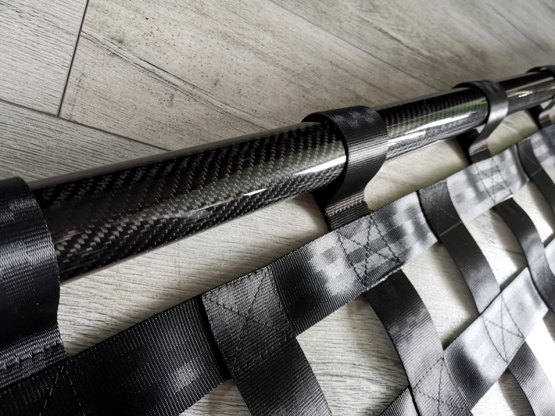 Clubsport Set - Carbon Strebe mit Netz für Seat Ibiza 6J / 6P